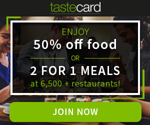 Tastecard Diners Club - £1 for 90 Days!