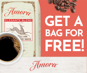 Amora Coffee FREE Bag!