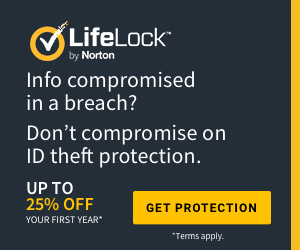 LifeLock® - Up To 25% Off First Year - Terms Apply