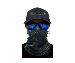 Midnight Camo Face Shield