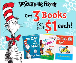 Dr Seuss & Friends - 3 Books For Just $1 Each!